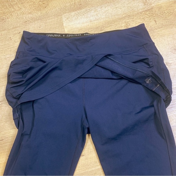 Coolibar XL Women's Skirted Swim Tights Shorebreak Sun Protective UPF Ruched - Picture 8 of 14